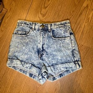 American Apparel High Waisted Shorts